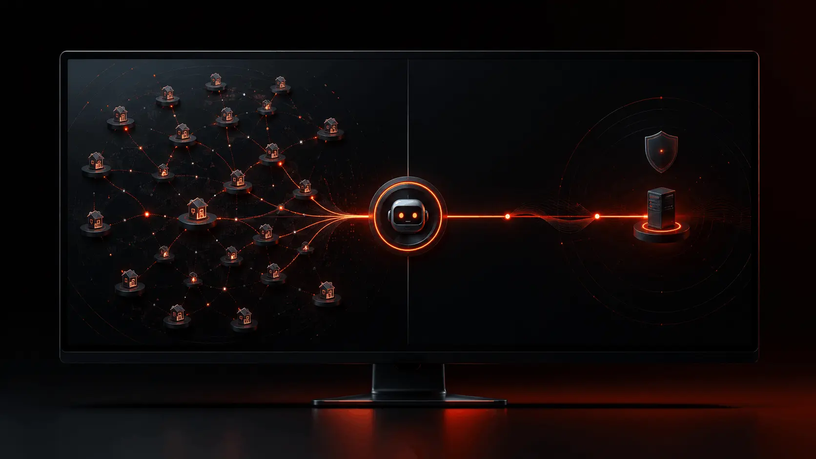 Security lock on a server representing proxy authentication for AI agents in 2026
